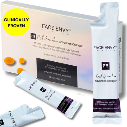 Best Collagen For Wrinkles – 8000mg Tri-Peptide – 14 x 21ml Sachets